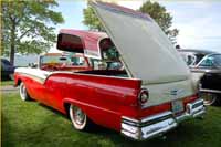 Iconic 1957 Ford Fairlane 500 Retractable Hardtop Painted Flame Red                                                      (M0640)